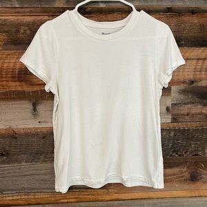 MADEWELL white tee t-shirt size small